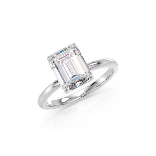 Boni Emerald Solitaire Ring